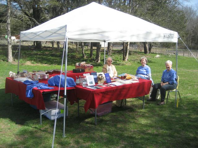 28 Louise, Ellie, and Marcia at the Sales Tent 4-16-16.jpg