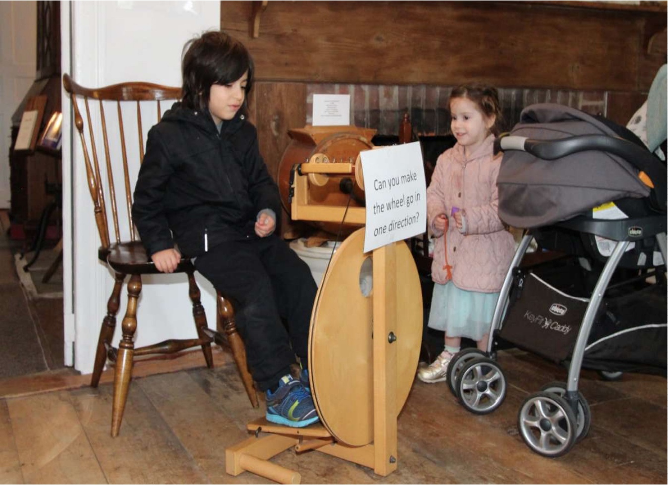 People of all ages find something interesting and fun at
the annual Fiber Fest. 