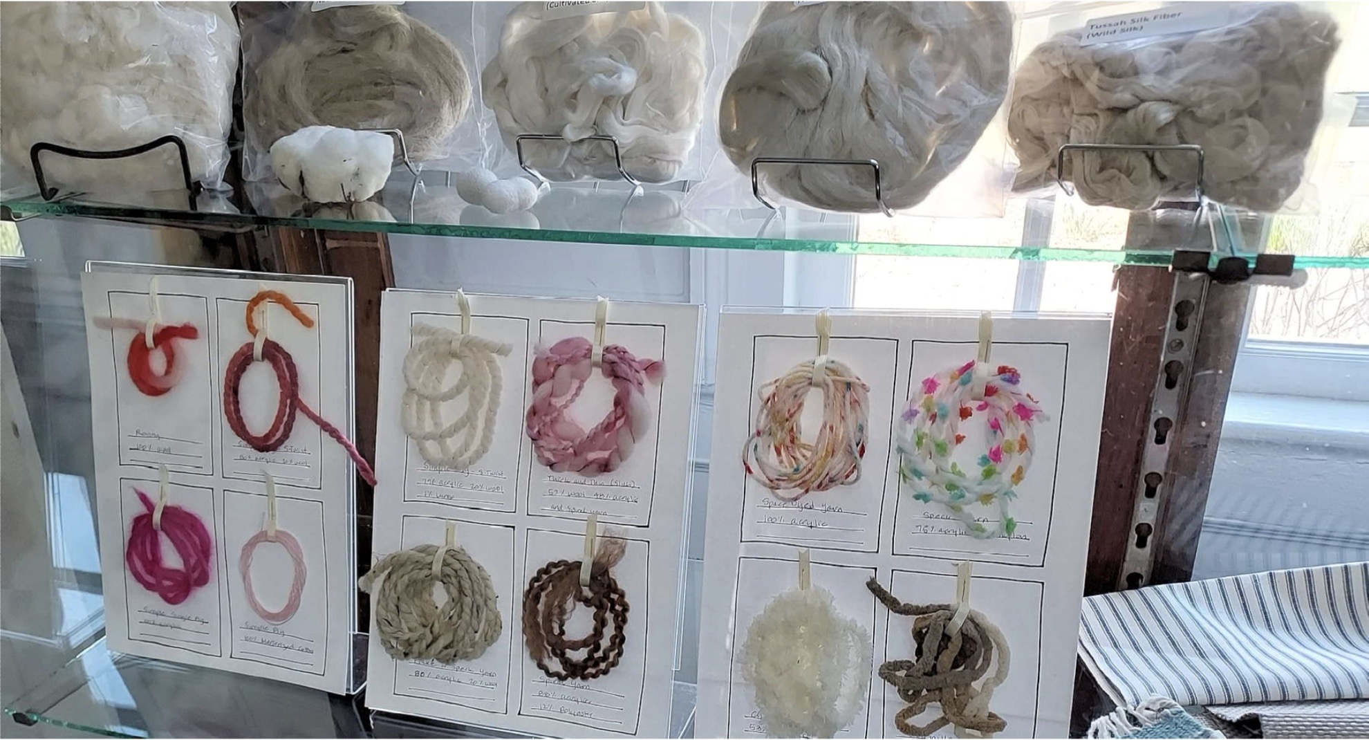 On Display: Fibers in Captivity
